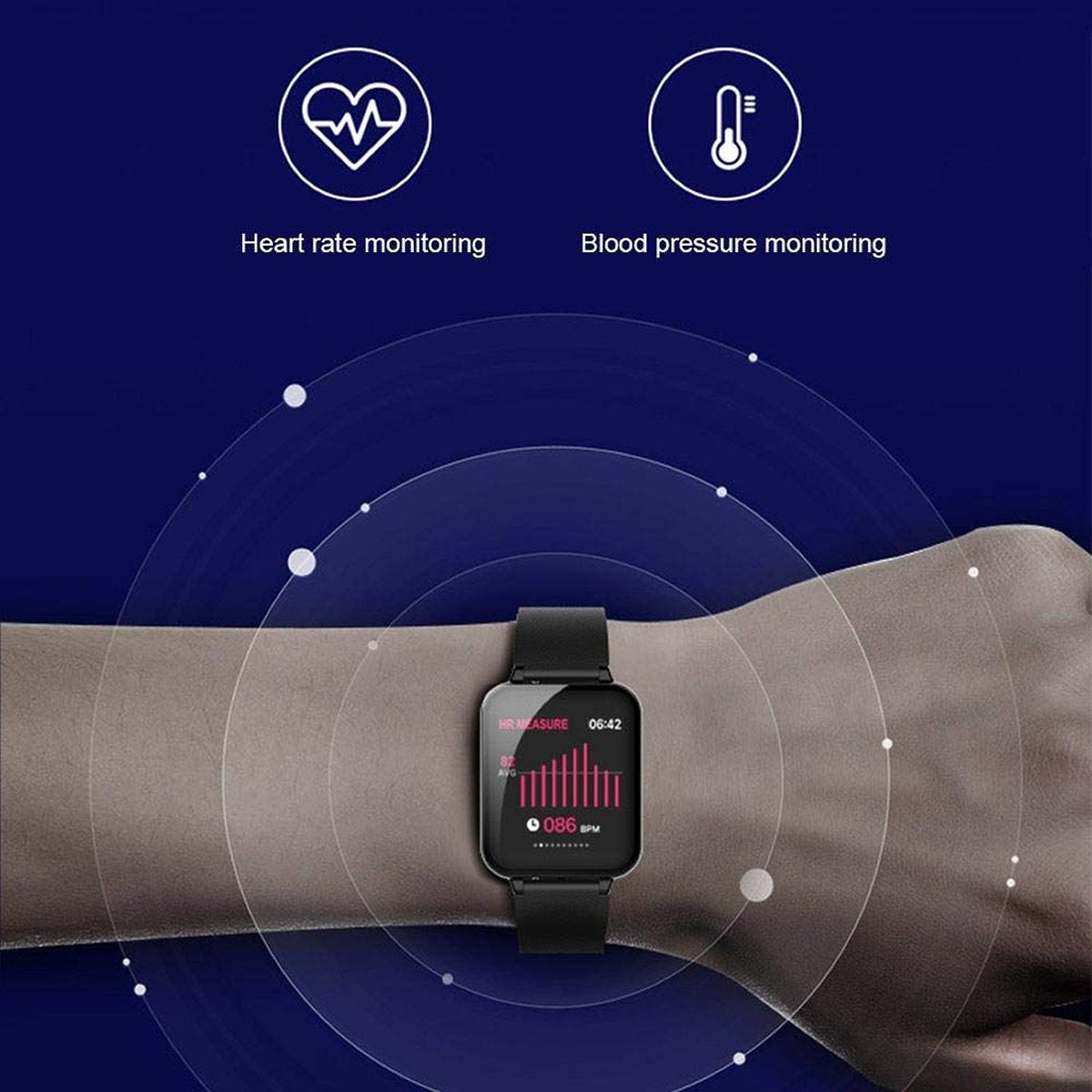 Smart Fit Total Wellness And Sports Activity Watch FURFURFRIEND