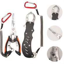 Load image into Gallery viewer, Stainless Steel Multifunctional Fishing Pliers Spring Accessories Tool
