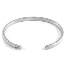 Load image into Gallery viewer, Reynolds Element Midi Geometric Silver Bangle