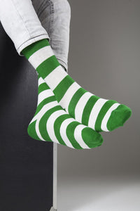 Men's Green Rugby Socks