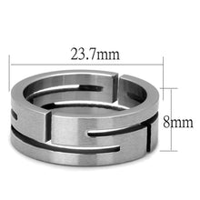 Load image into Gallery viewer, Men Stainless Steel No Stone Rings TK2393