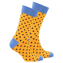 Load image into Gallery viewer, Men&#39;s Apricot Dot Socks