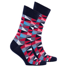 Load image into Gallery viewer, Men&#39;s Red Triangle Socks