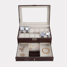Load image into Gallery viewer, 12 Grids Slots Professional Watches Storage Box