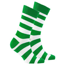 Load image into Gallery viewer, Men&#39;s Green Rugby Socks