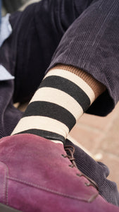 Men's Sand Stripe Socks