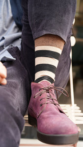 Men's Sand Stripe Socks