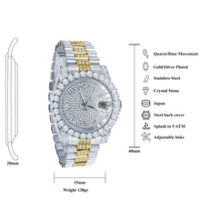 Load image into Gallery viewer, Forte Steel CZ Watch | 530301