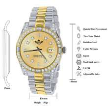 Load image into Gallery viewer, MAJESTY STEEL CZ WATCH | 5303617