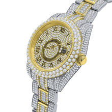 Load image into Gallery viewer, ROYALTY STEEL AUTOMATIC ICED-OUT WATCH | 5306142
