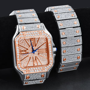 PRODIGIOUS STAINLESS STEEL CRYSTAL WATCH SET | 5307418