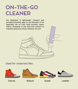 SNEAKERS CLEANER ON THE GO