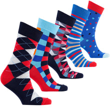 Load image into Gallery viewer, Men&#39;s Stylish Mix Set Socks