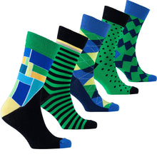 Load image into Gallery viewer, Men&#39;s Emerald Mix Set Socks