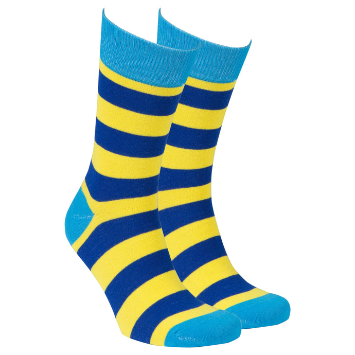 Men's Lemon Sky Stripe Socks
