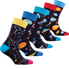 Load image into Gallery viewer, Men&#39;s Outer Space Socks