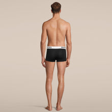 Load image into Gallery viewer, Men&#39;s Classic Black Boxer Trunk Underwear with Pouch
