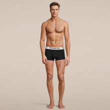 Load image into Gallery viewer, Men&#39;s Classic Black Boxer Trunk Underwear with Pouch