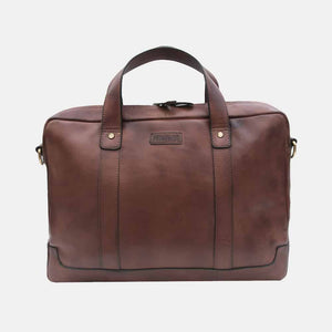 Ridgeback Luxury Leather Briefcase Laptop Bag - 674