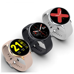 Smart Watch Round Face  Health Monitoring and Activity Tracker