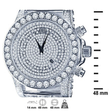 Load image into Gallery viewer, BURNISH CZ ICED OUT WATCH | 5110291