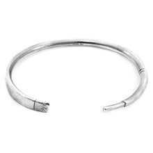 Load image into Gallery viewer, Oar Navigation Silver Bangle
