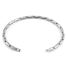 Load image into Gallery viewer, Mizzen Sail Silver Chain Bangle