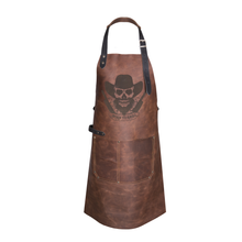 Load image into Gallery viewer, &quot;Born to Grill&quot; Limited Edition Leather BBQ Apron
