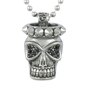 Skull and Spikes Necklace