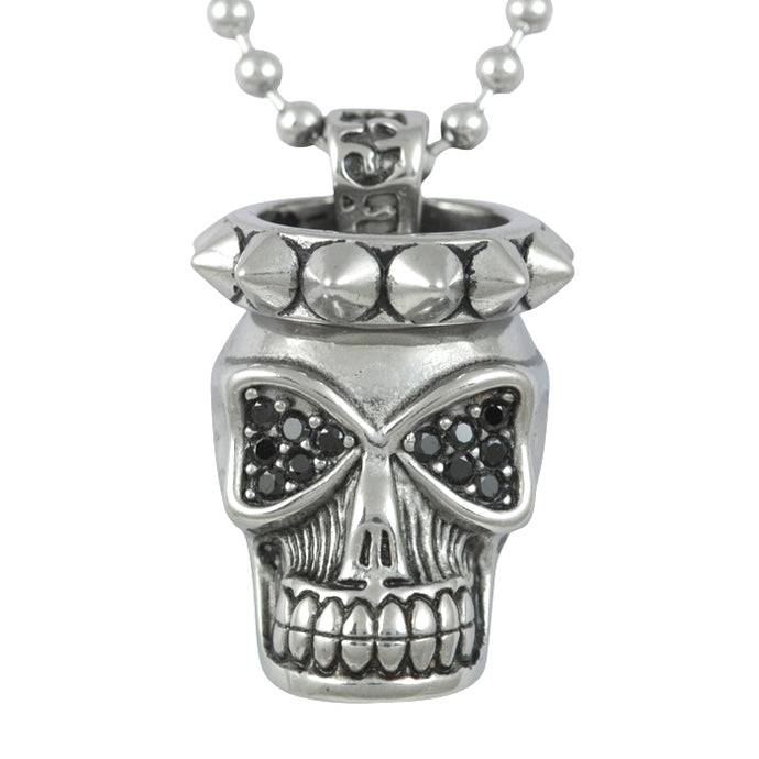 Skull and Spikes Necklace