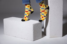 Load image into Gallery viewer, Men&#39;s Blonde Dot Socks