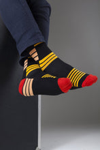 Load image into Gallery viewer, Men&#39;s Orange Stripe Socks