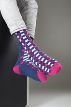 Load image into Gallery viewer, Men&#39;s Aegean Square Socks