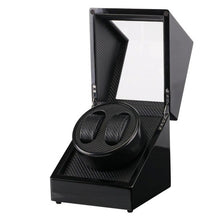 Load image into Gallery viewer, Double Watch Winders Wooden Lacquer Piano Glossy