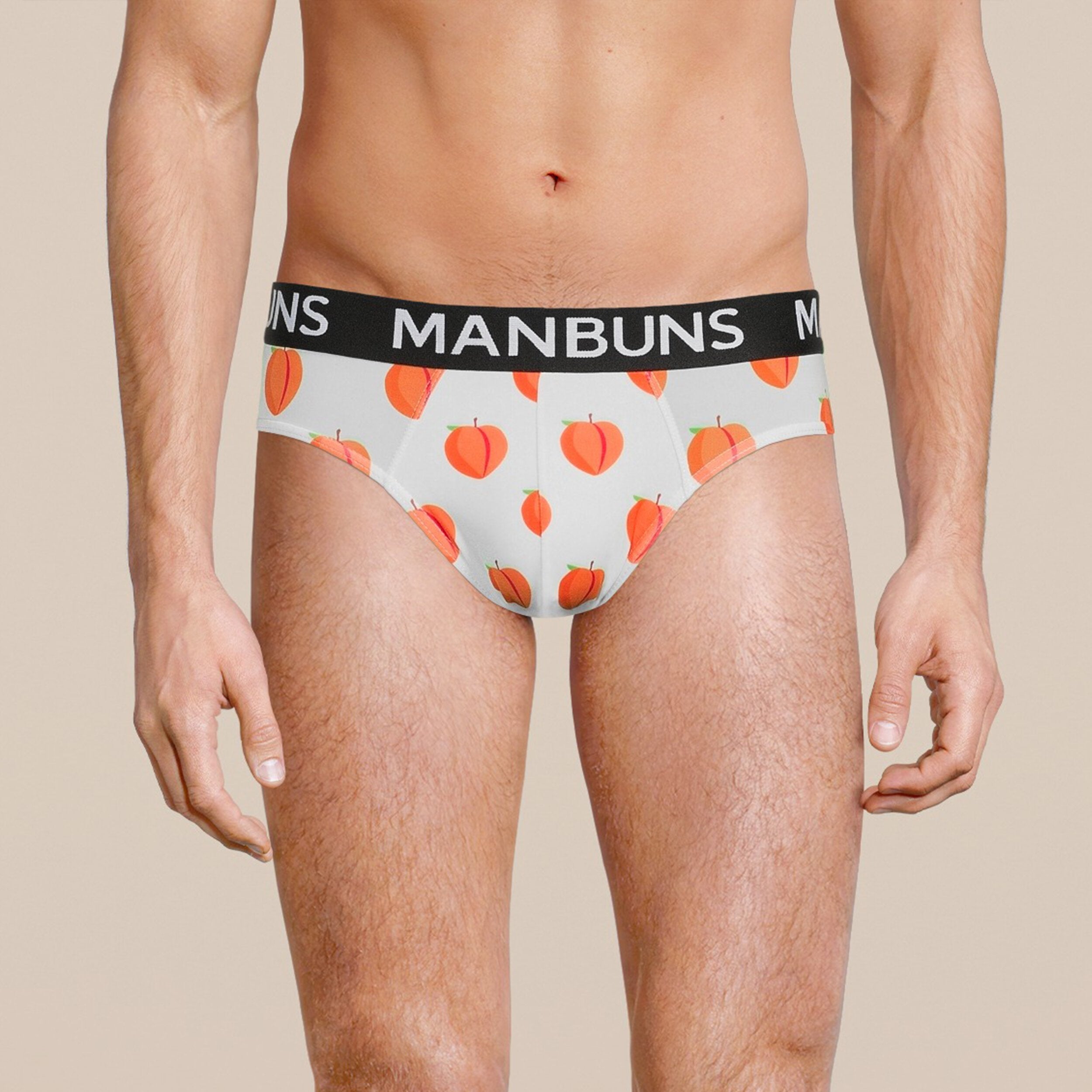 Men's Peach Brief Underwear – FURFURFRIEND