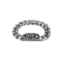 Load image into Gallery viewer, Skull Chunky Chain Bracelet