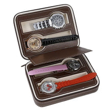 Load image into Gallery viewer, Durable 4 Slots PU Leather Jewelry Watch Box