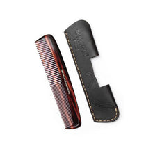 Load image into Gallery viewer, Leather Comb Sleeve with Pocket Comb