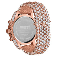 Load image into Gallery viewer, BURNISH CZ ICED OUT WATCH | 5110295