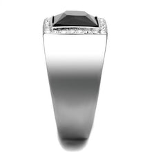 Load image into Gallery viewer, Men Stainless Steel Synthetic Onyx Rings TK1810