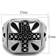 Load image into Gallery viewer, Men Stainless Steel Epoxy Rings TK2331