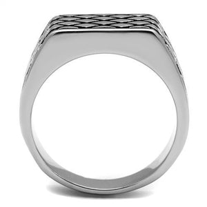 Men Stainless Steel Epoxy Rings TK3009