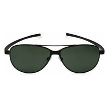 Load image into Gallery viewer, TAG Heuer Reflex 3982-301 Black Green Outdoor Aviator Sunglasses