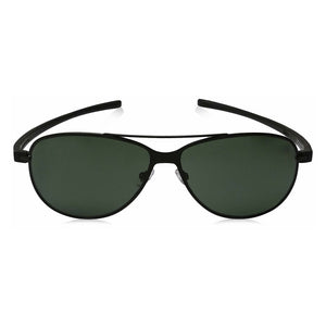 TAG Heuer Reflex 3982-301 Black Green Outdoor Aviator Sunglasses