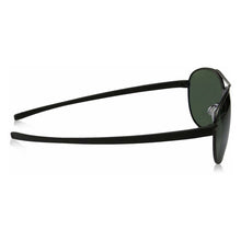 Load image into Gallery viewer, TAG Heuer Reflex 3982-301 Black Green Outdoor Aviator Sunglasses