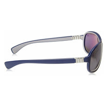 Load image into Gallery viewer, TAG Heuer Legend 9301-104 Navy Blue Rectangular Sunglasses with Grey