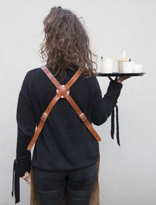 "The Premium X-Cross" - The Best Leather Cross Back Apron