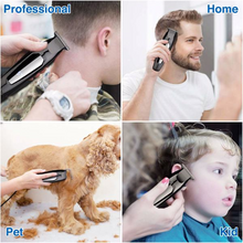 Load image into Gallery viewer, Professional hair clippers for men Cordless Haircut kit Beard Trimmer