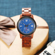 Load image into Gallery viewer, Men&#39;s Handcrafted Engraving Kosso Wood Watch - Best Gift Idea!
