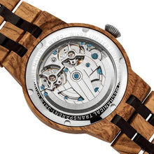 Load image into Gallery viewer, Men&#39;s Dual Wheel Automatic Ambila Wood Watch - For High End Watch